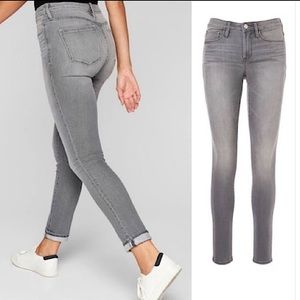 Athleta Skulptek Sculpted Ultra Skinny Jean Pants in Grey